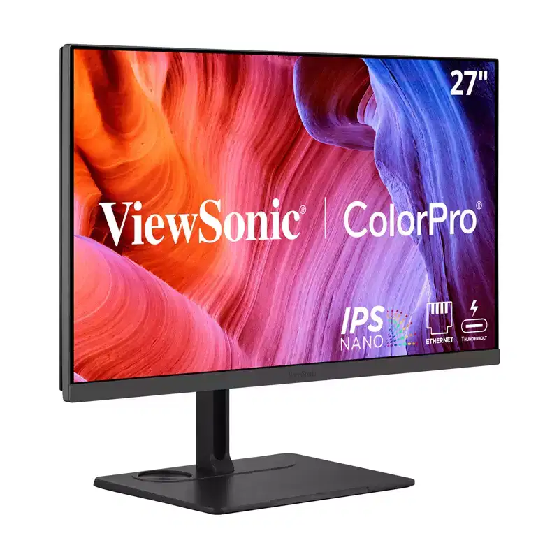 ViewSonic 27 4K UHD IPS Monitor w/ Pantone Validated, USB C, HDMI 2.1, and DP
