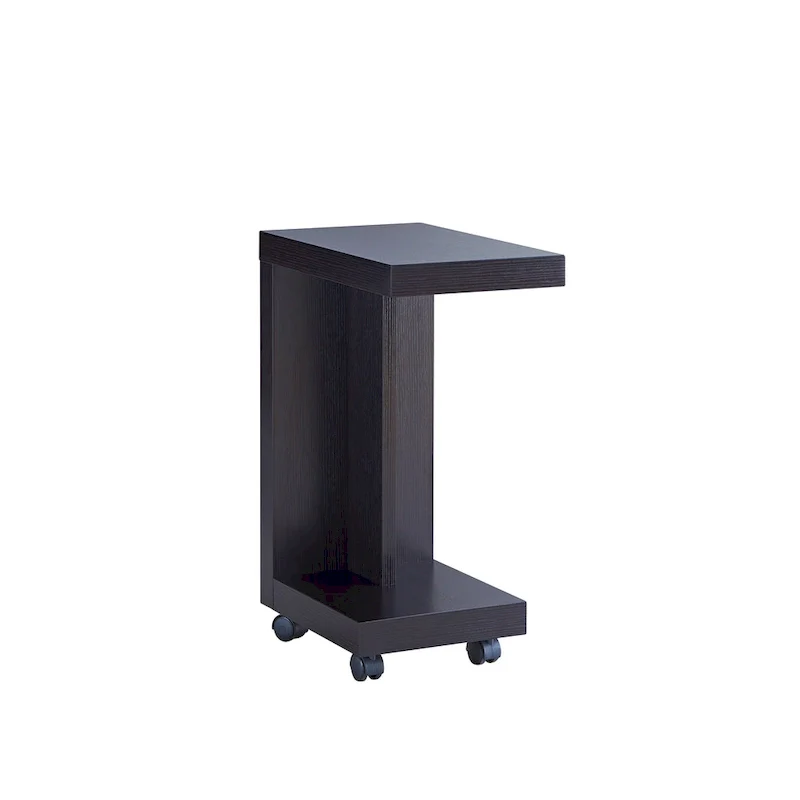 Otis Modern Mobile 18-inch 1-Shelf Side Table by Furniture of America