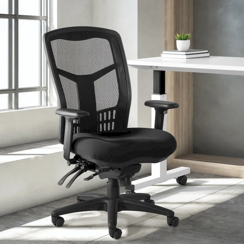 Pro-Line II ProGrid Black Breathable Fixed Back Office Chair