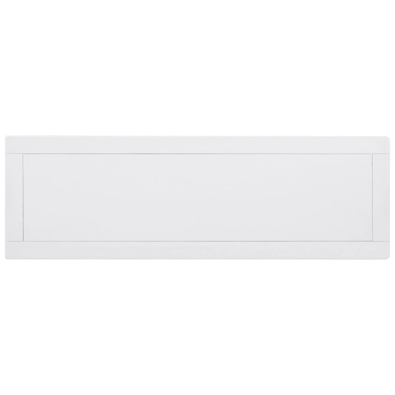 Retro Design Console Table with Two Open Shelves