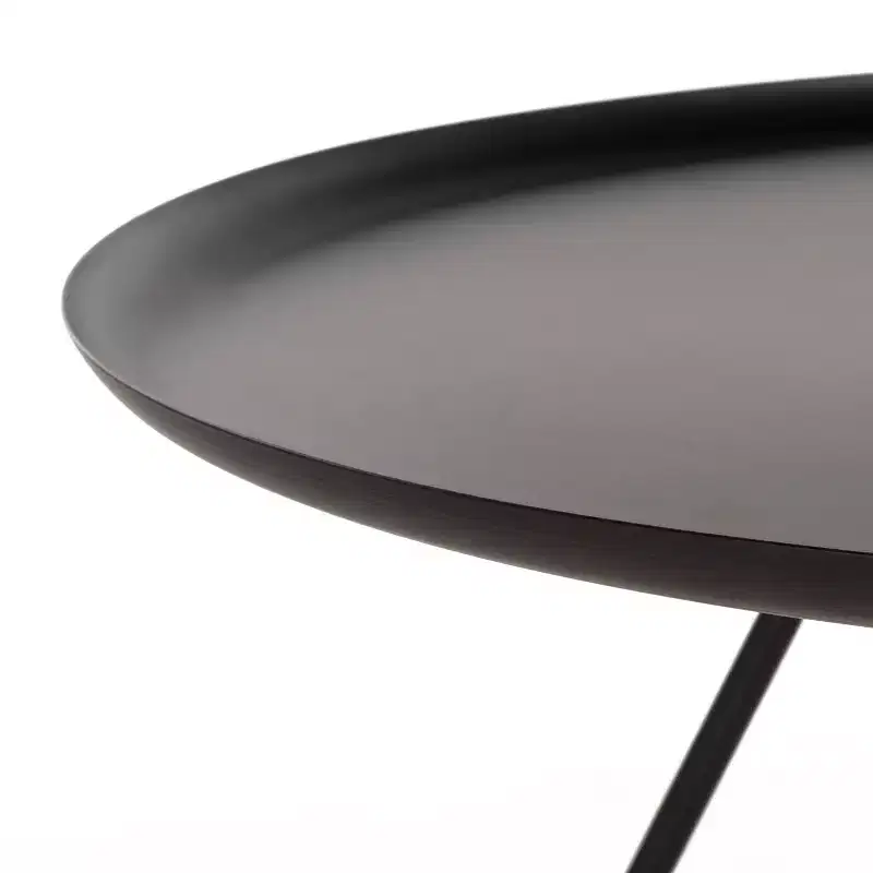 Orson Coffee Table with Metal Gold Cap - Safavieh