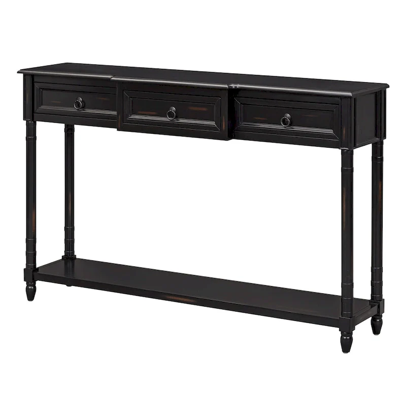 Console Table Sofa Table with Drawers