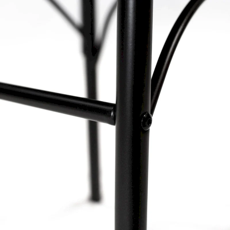 DH BASIC Small Space 4-Person Dining Set by Denhour