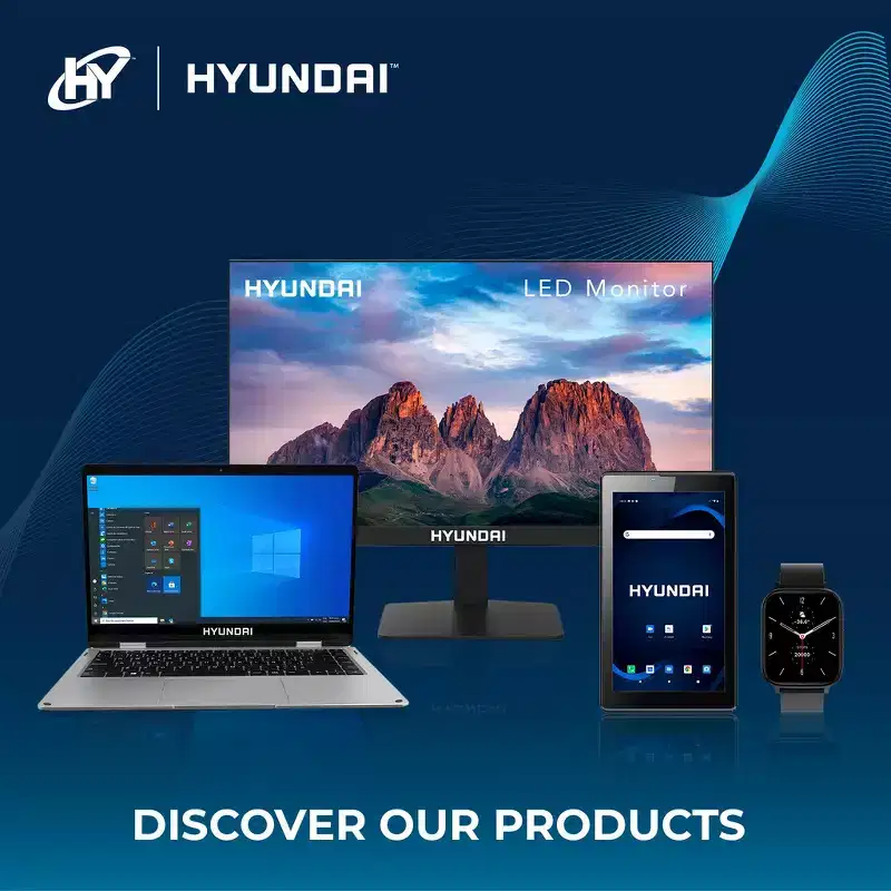 HYUNDAI 27 Gaming Monitor, IPS 2560x1440p, 180Hz, 1ms(MPRT), LED Monitor Ultra-Thin, HDMI X2 /DP - Black