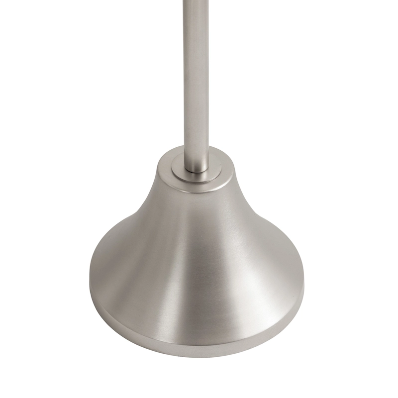 Kate and Laurel Sanzo Scalloped Marble and Metal Drink Table