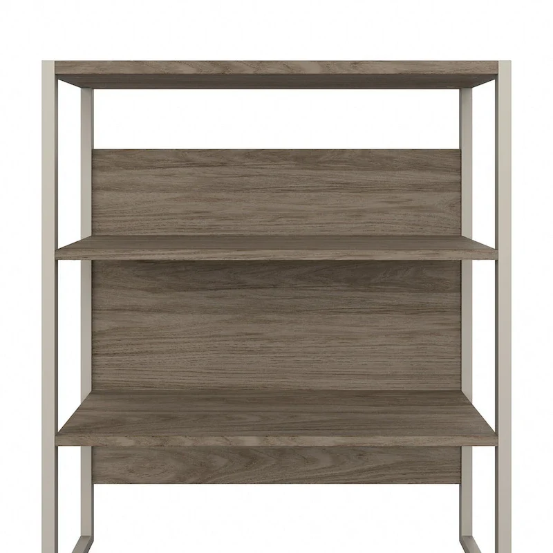 2-Drawer Lateral File Cabinet with Open Shelves