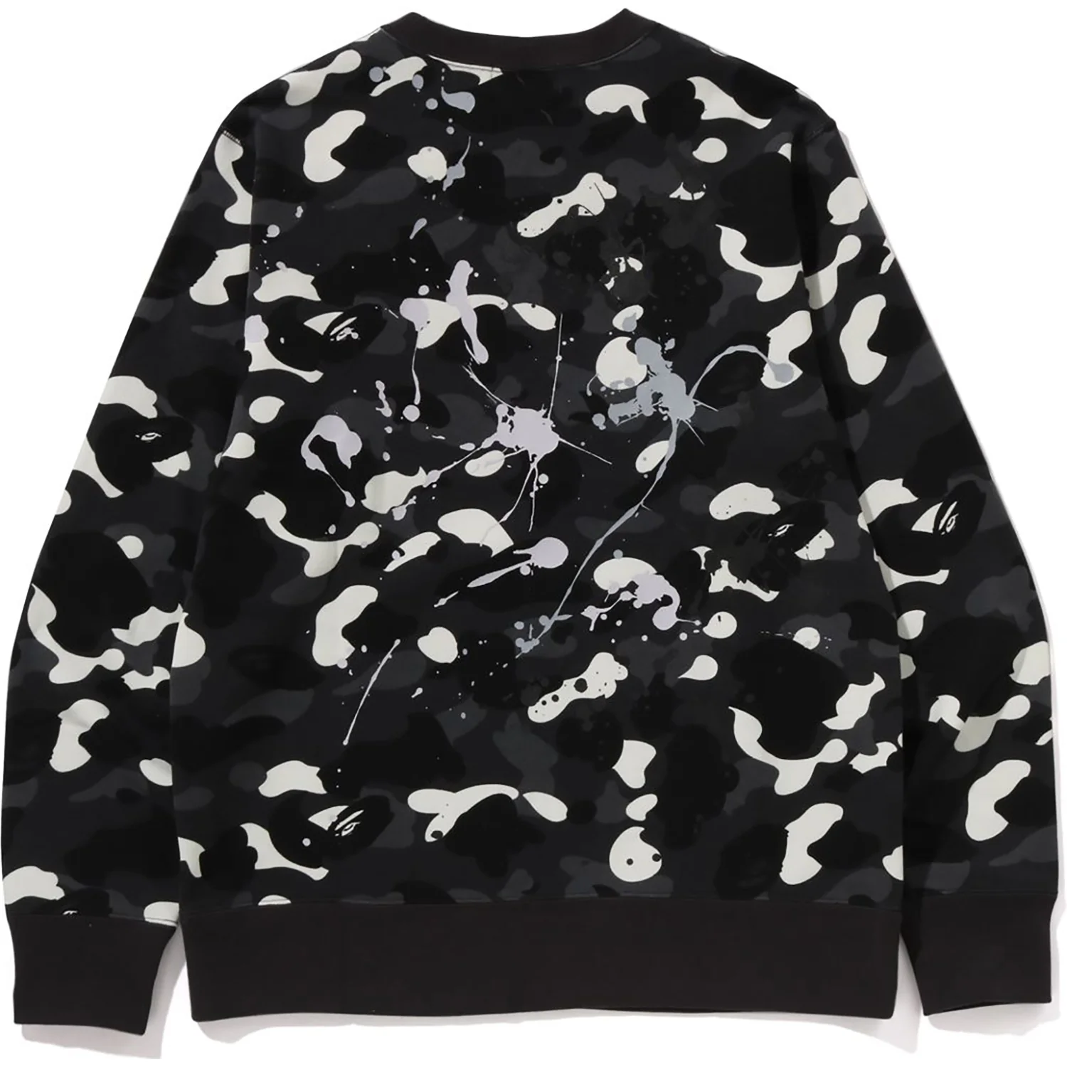 CITY CAMO PAINTING CREWNECK SWEATSHIRT MENS