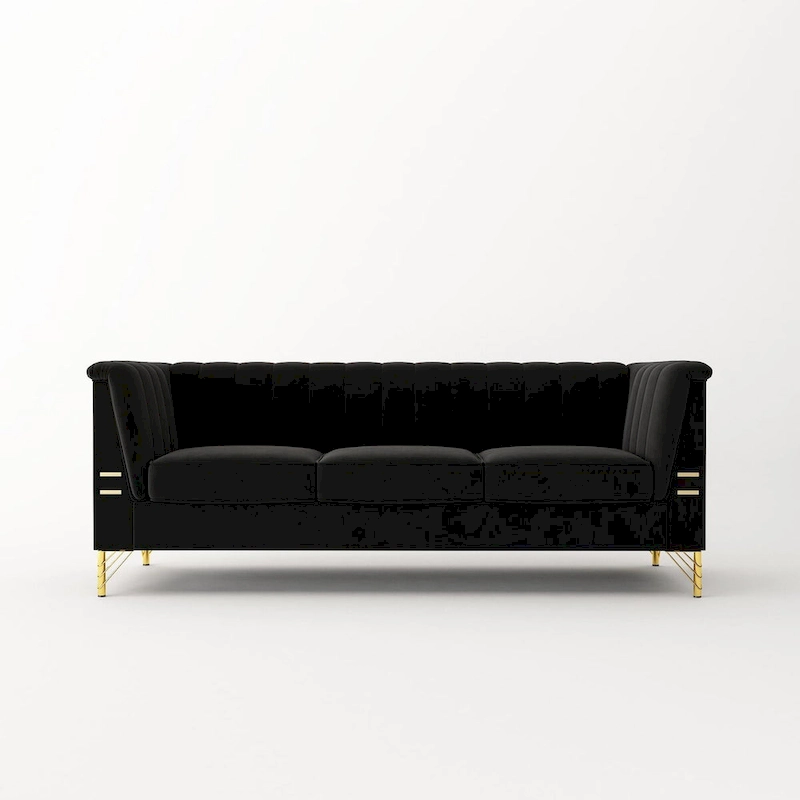 82.67 W Velvet Sofa