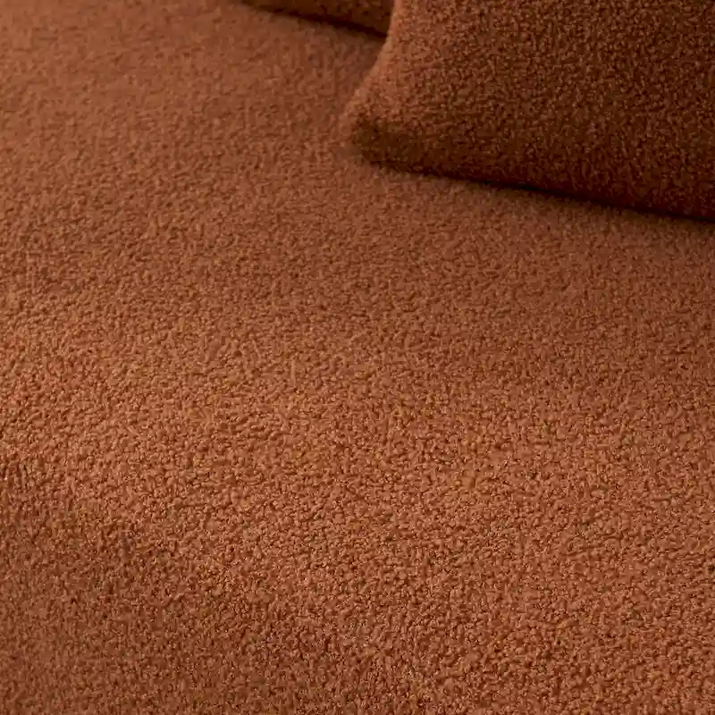 105.51 Modern L-Shape 5 Seater Modular Sectional Sofa Couch with Chaise Lounge, in Soft Lambswool Sherpa Fabric