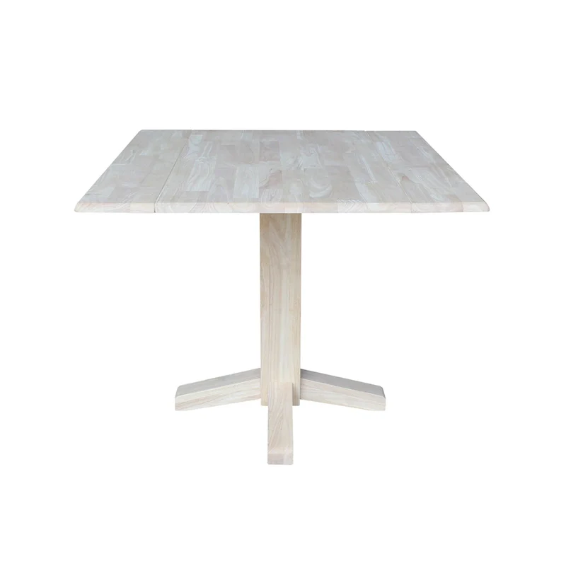 Square Dual Drop Leaf Dining Table