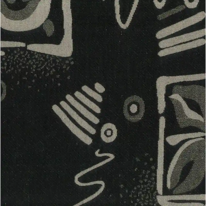 Bali 18-inch Footstool with Tapestry Cushion