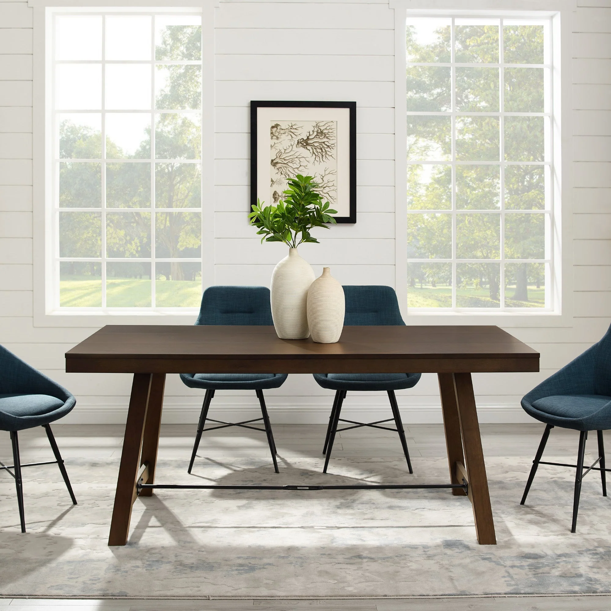 70 Trestle Dining Table