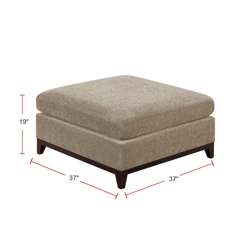 Camel Chenille Sectional Modular