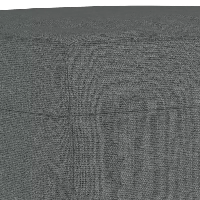 vidaXL 4 Piece Sofa Set with Cushions Dark Gray Fabric