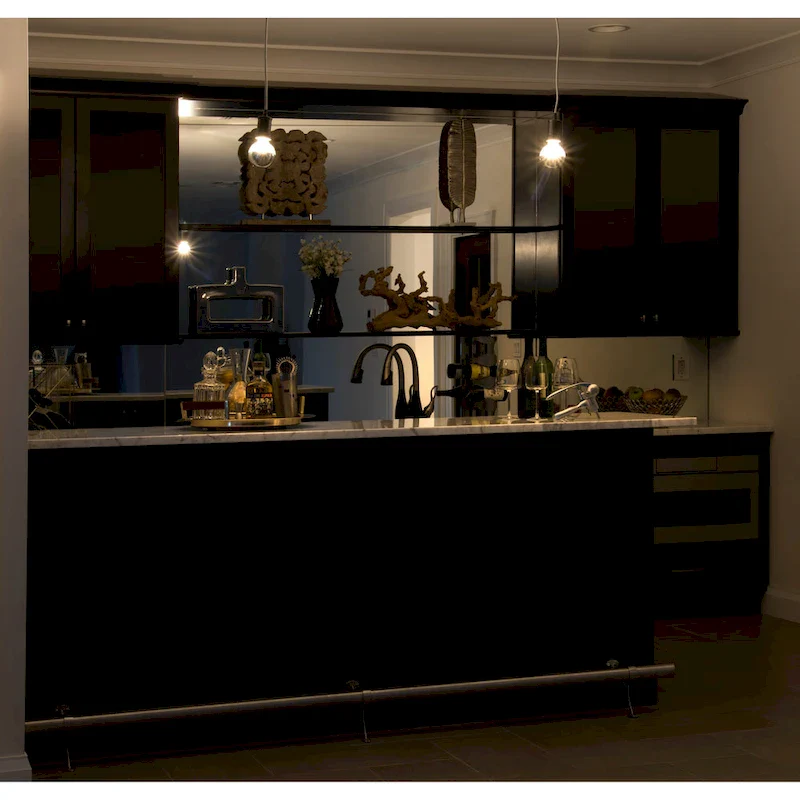 Bulbrite Pack of (2) Dimmable A19 Medium (E26) LED Filament Bulb