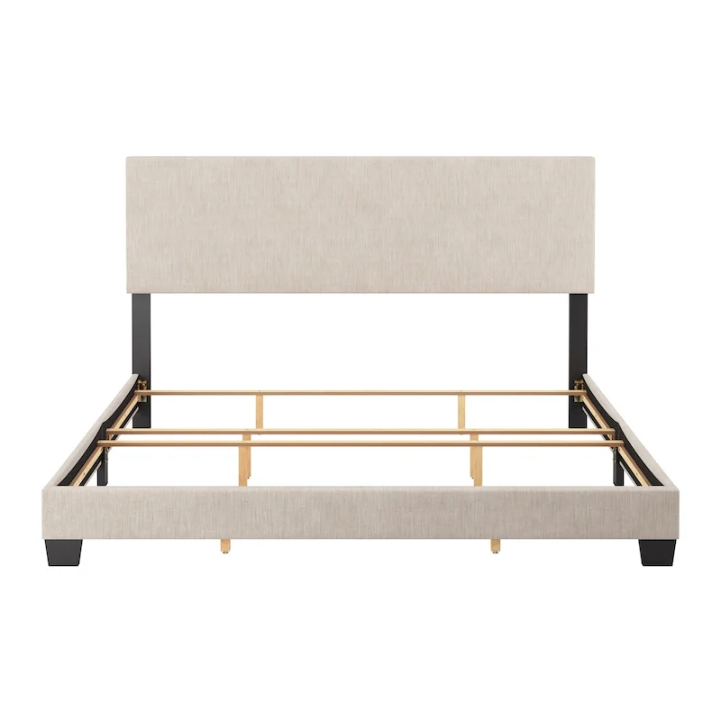 Nova Modern King Bed, Box Spring Required