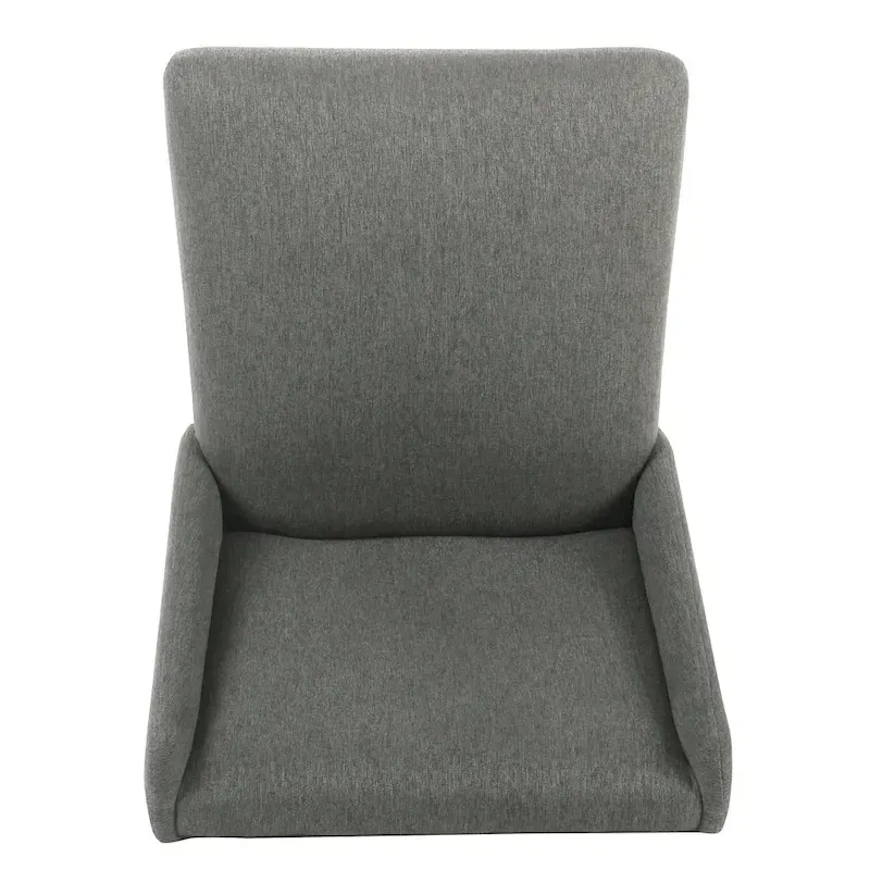 HomePop Dinah Modern 24 Counter Stool - Pewter - 24 inches - 24 inches