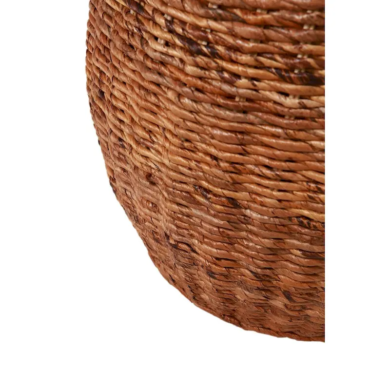 Java Wicker End Table