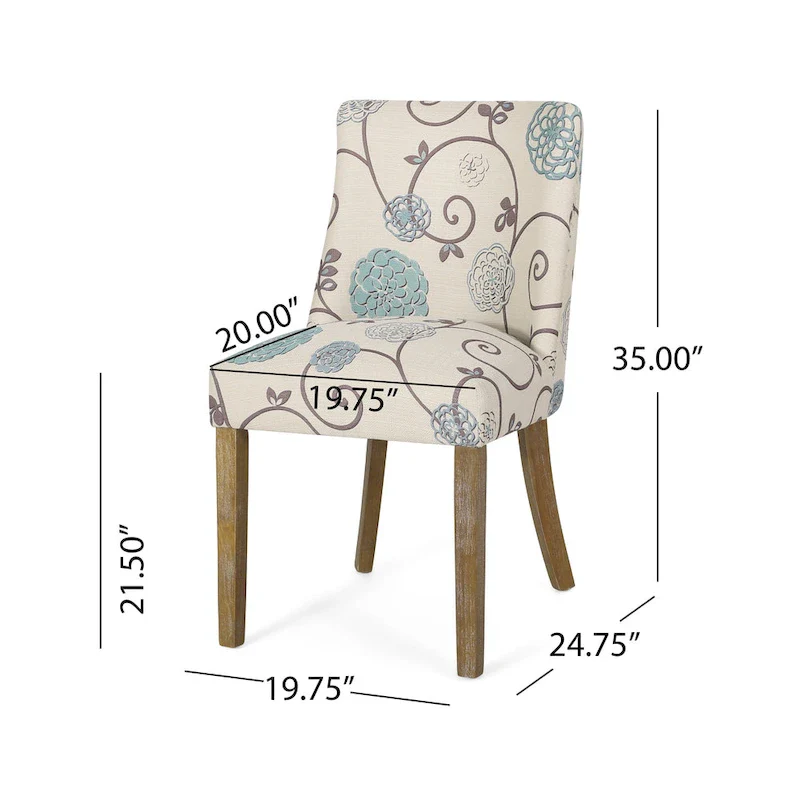 Fabric Dining Chair (Set of 4)
