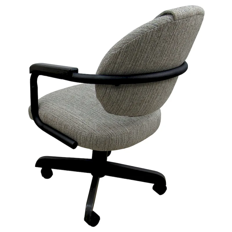 Swivel Tilt Kitchen Caster Chair with Wheels M-79 - 18 inch Seat