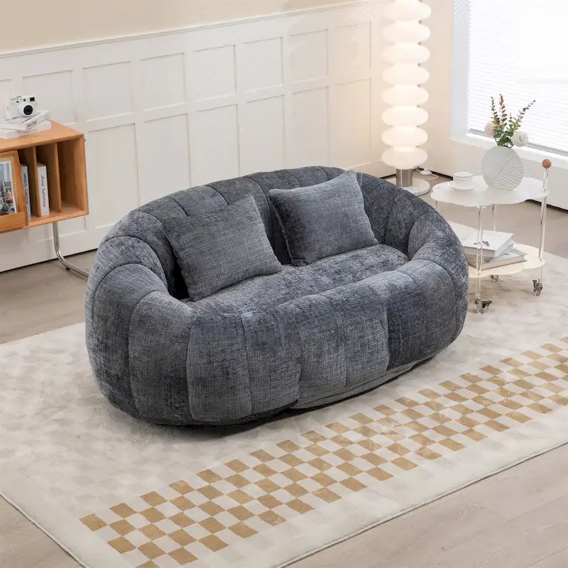 Chenille Bean Bag Chair