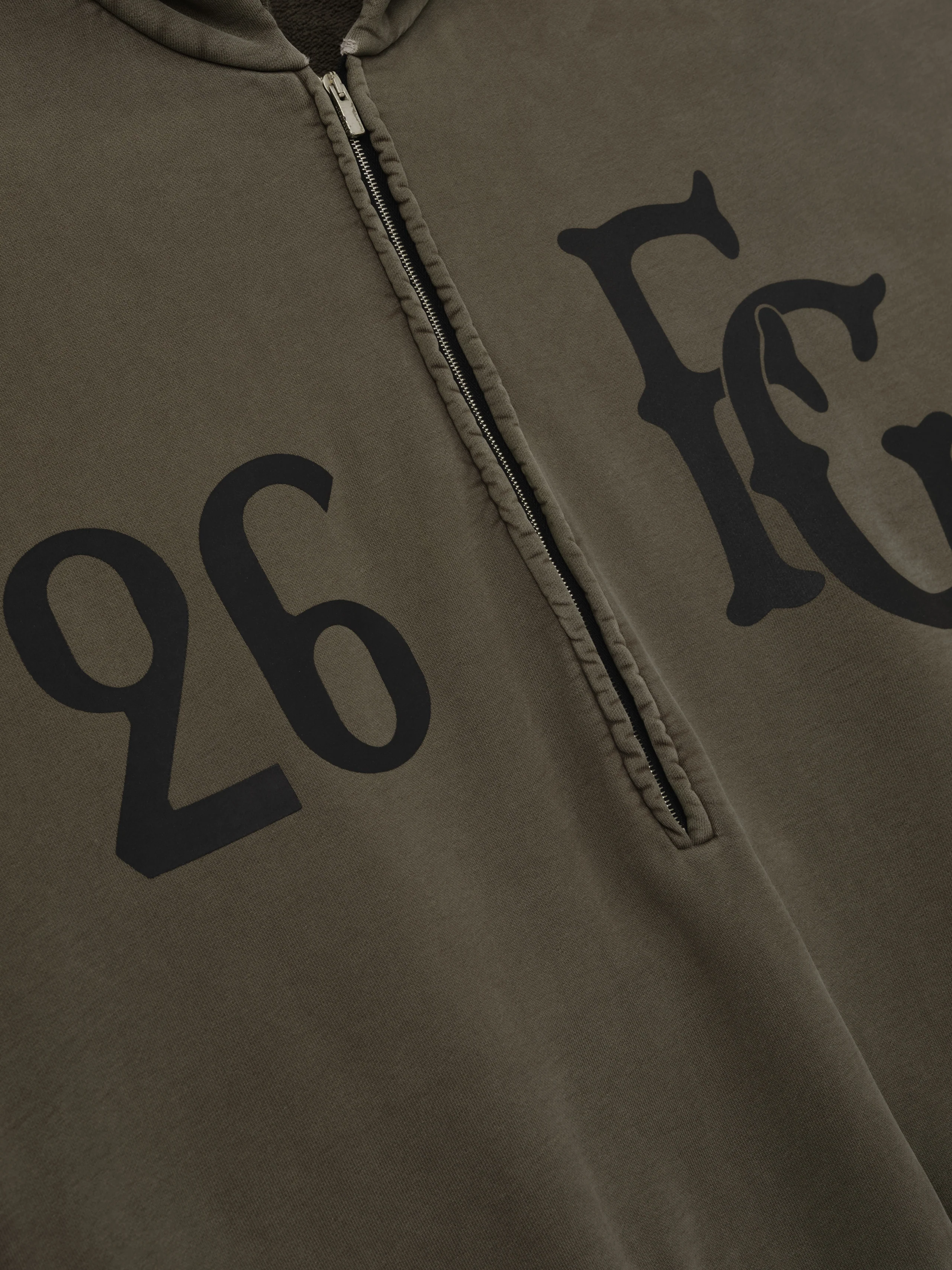 Baseball Club Half Zip Hoodie