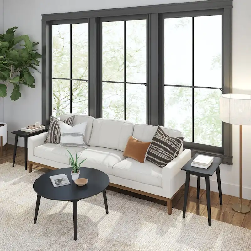 Plank and Beam Mid-Century Modern Coffee Table - 36