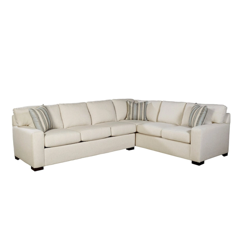 Kobe Cream Sectional Sofa Bed with Queen Gel Memory Foam Mattress