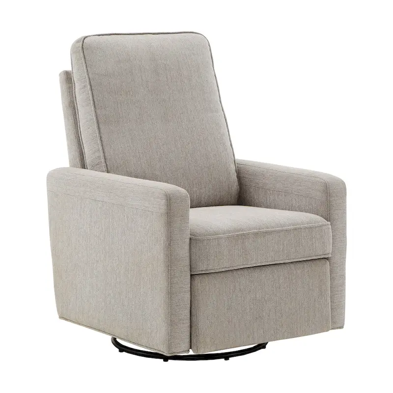 Cadeau Push Back Swivel Recliner Chair by iNSPIRE Q Modern