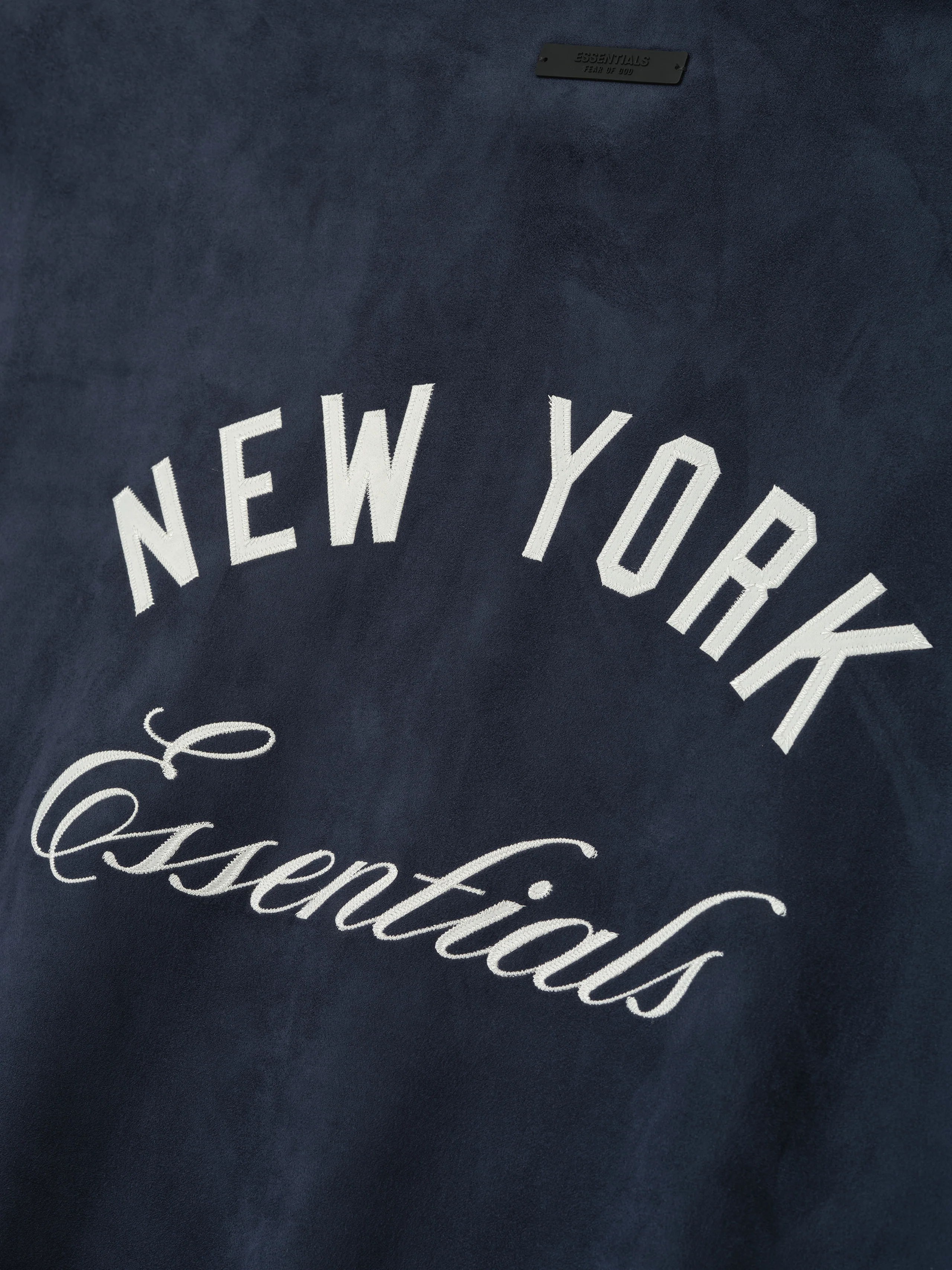 Yankees Suede Fleece Modern Half Zip