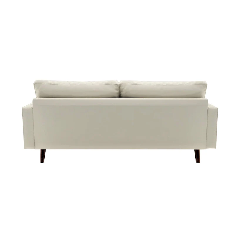 US Pride Lopez Faux Leather Mid-century Modern Sofa