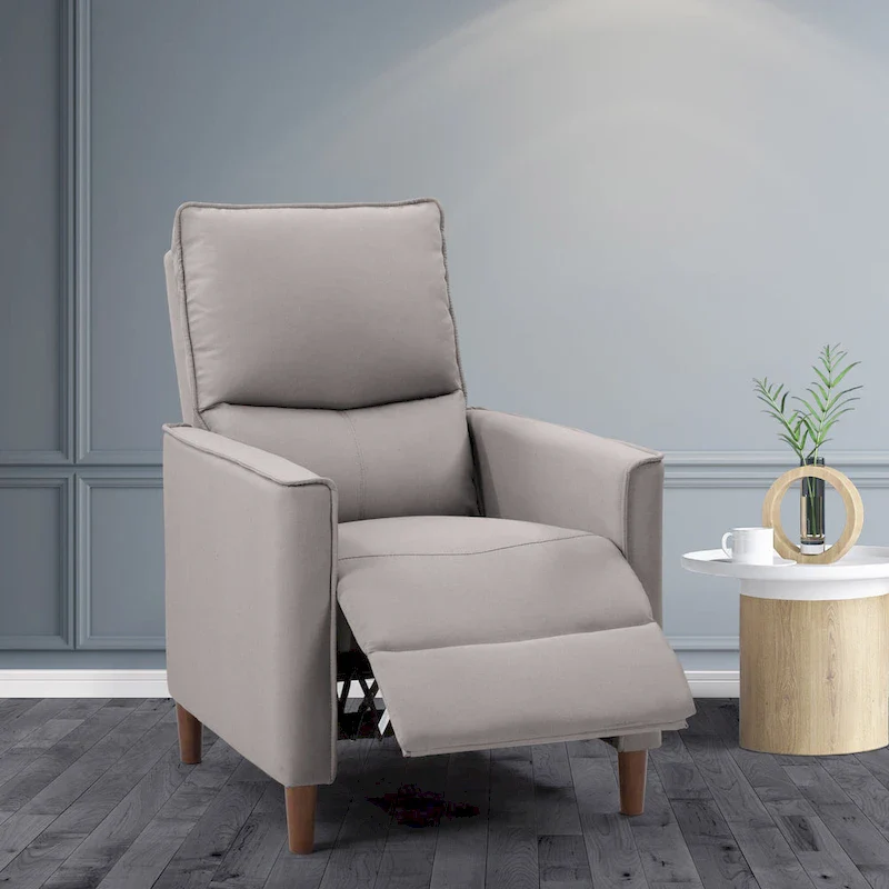 Manual Recliner Chair with Footrest