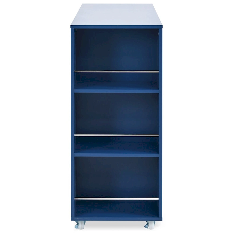 Rolling Kitchen Island With Extended Table,Kitchen Island on Wheels