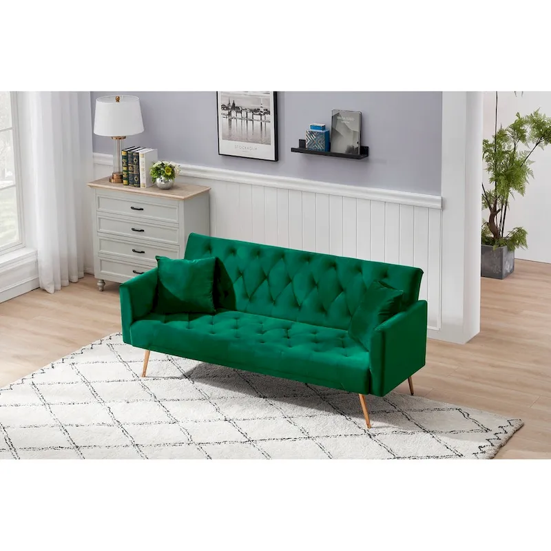 Convertible Double Folding Living Room Sofa Bed