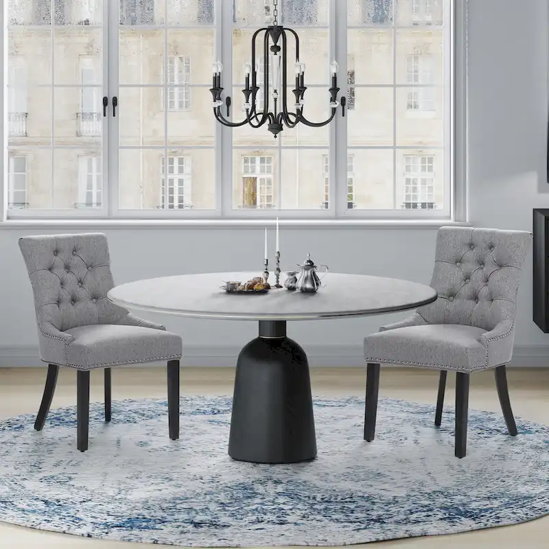 Grandview Tufted Dining Chair (Set of 2) Upholstered