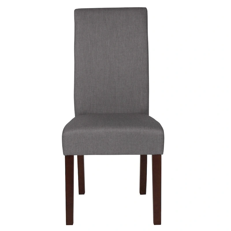 Tufted Parsons Chair with Side Panel Detail