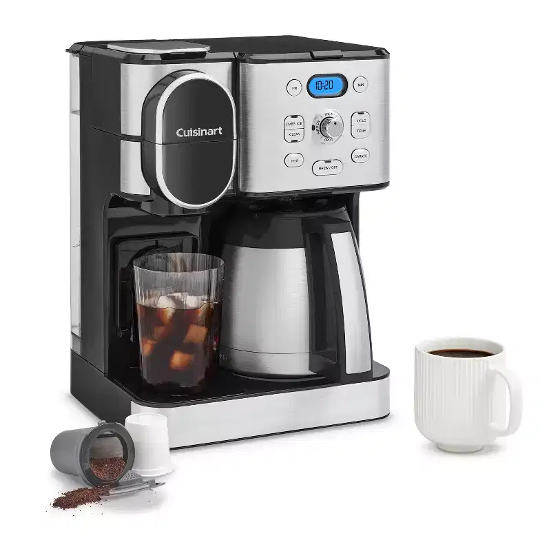 Cuisinart Coffee Center 10 Cup Thermal Coffee Maker and Single-Serve