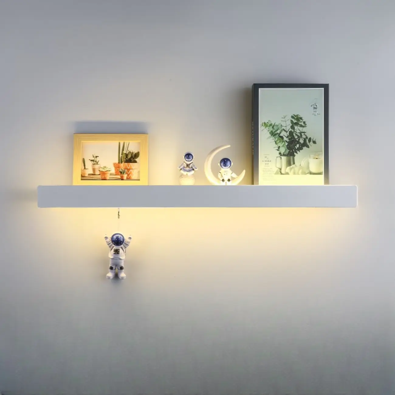 Modern up & Dowm Wall Light with Acrylic Shade Dimmable