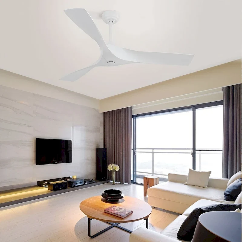 52  Wood Ceiling Fan with Remote Control