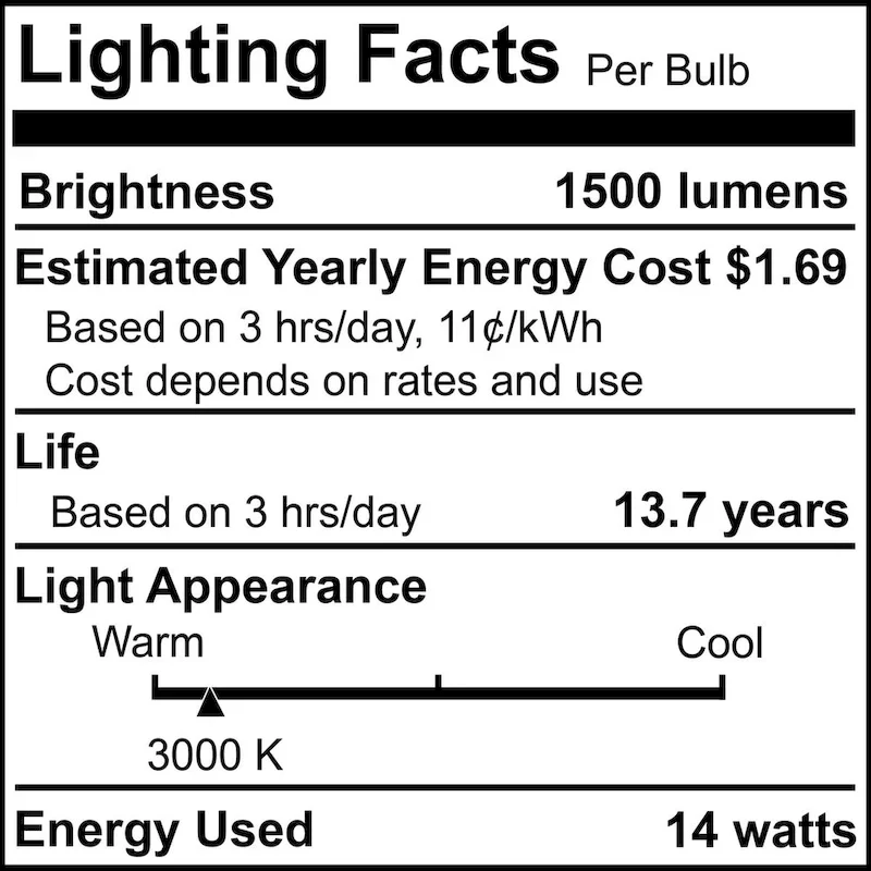 Bulbrite LED Filament Pack of (4) 14 Watt Dimmable A19 Light Bulb with Milky Glass Finish and Medium (E26) Base
