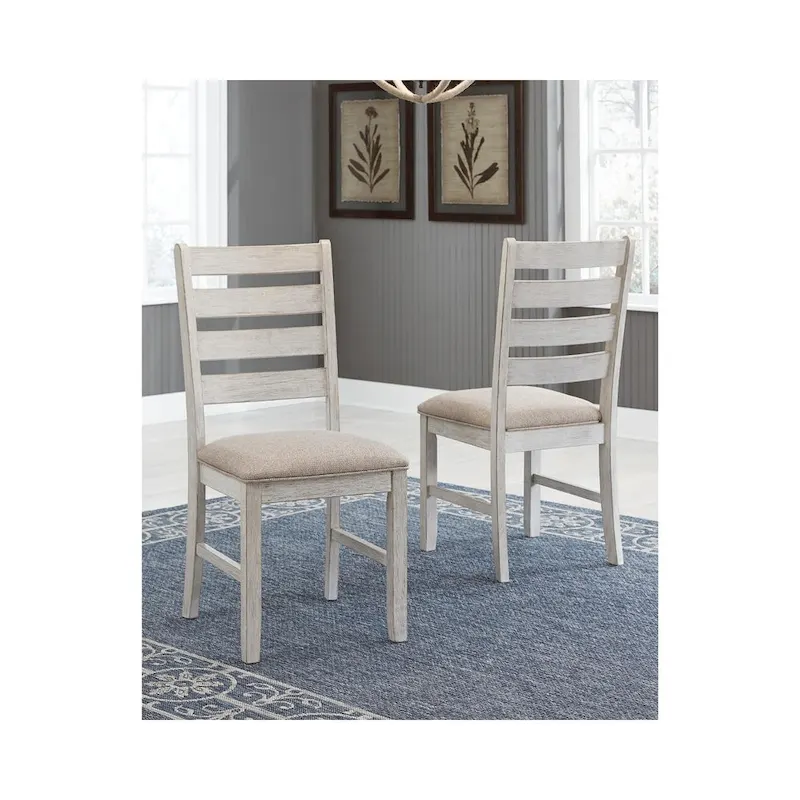 Skempton Whitewashed Dining Chairs (2)