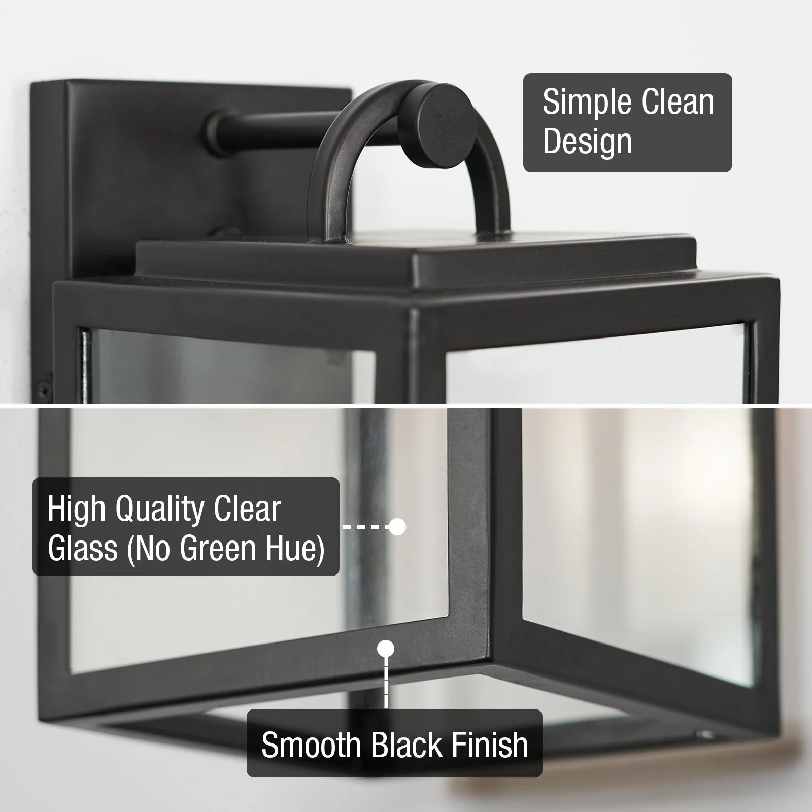 Damon 16  Industrial Farmhouse Weather Resistant Outdoor Wall Sconce