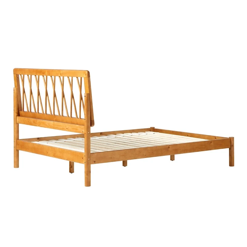 Middlebrook Designs X Spindle Solid Wood Full Bed