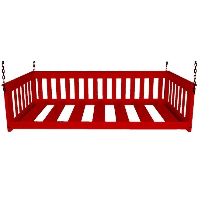 Pine Twin Mission Hanging Daybed with Chain