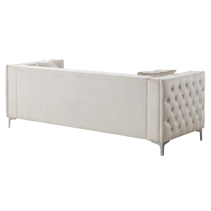 Paige Tufted Velvet Sofa
