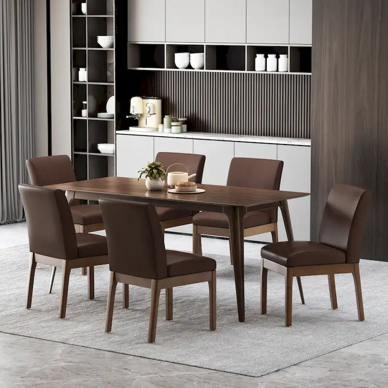 Kwame Upholstered Dining Chairs (Set of 6) by Christopher Knight Home