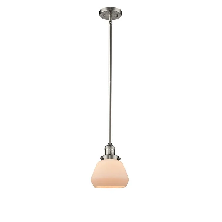 Innovations Lighting Fulton Single Light 7  Wide Mini Pendant with