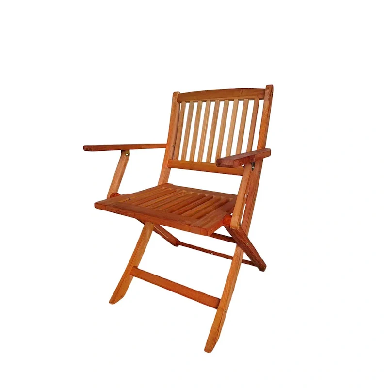 Wood Folding Chair Set of 4