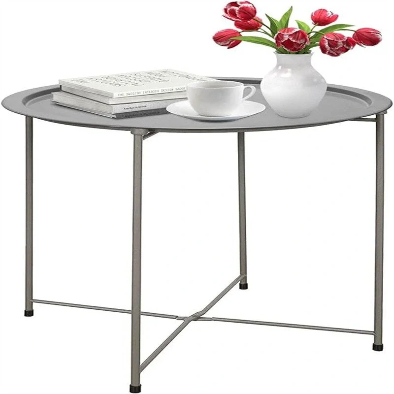 Tray Metal Side Table