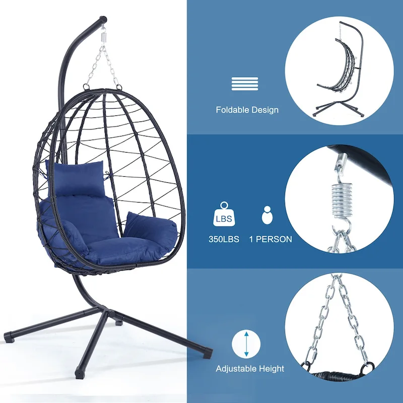 Waterproof Wicker Swing Chair